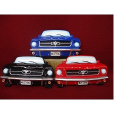 Ford Mustang Key Rack Holder Hook - Choice of Blue Red or Black - Hand Painted   283070774870
